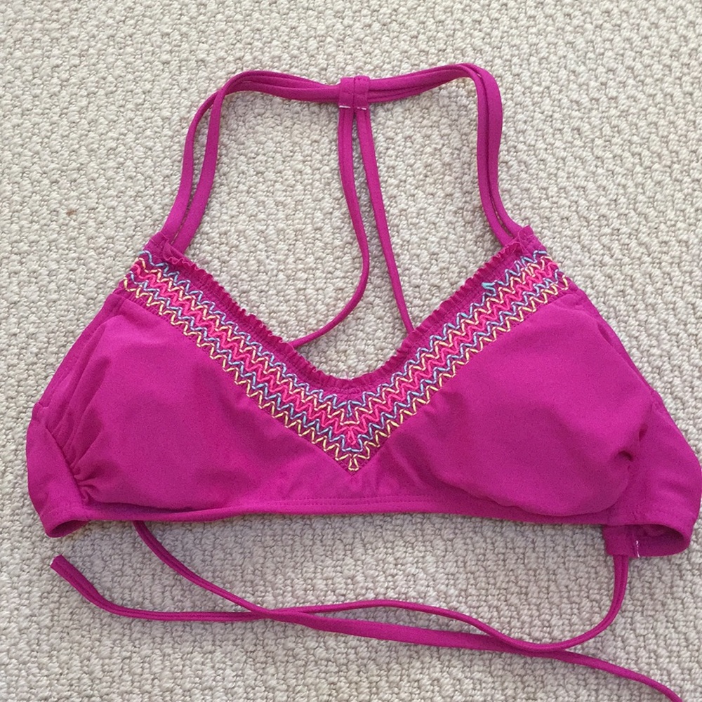 Scoop Neck Bikini Top